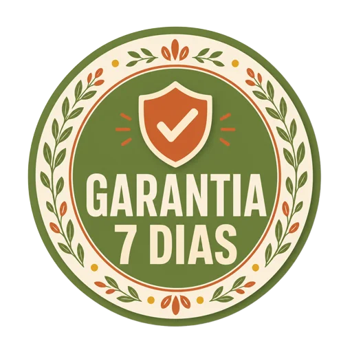 Selo de garantia de 7 dias