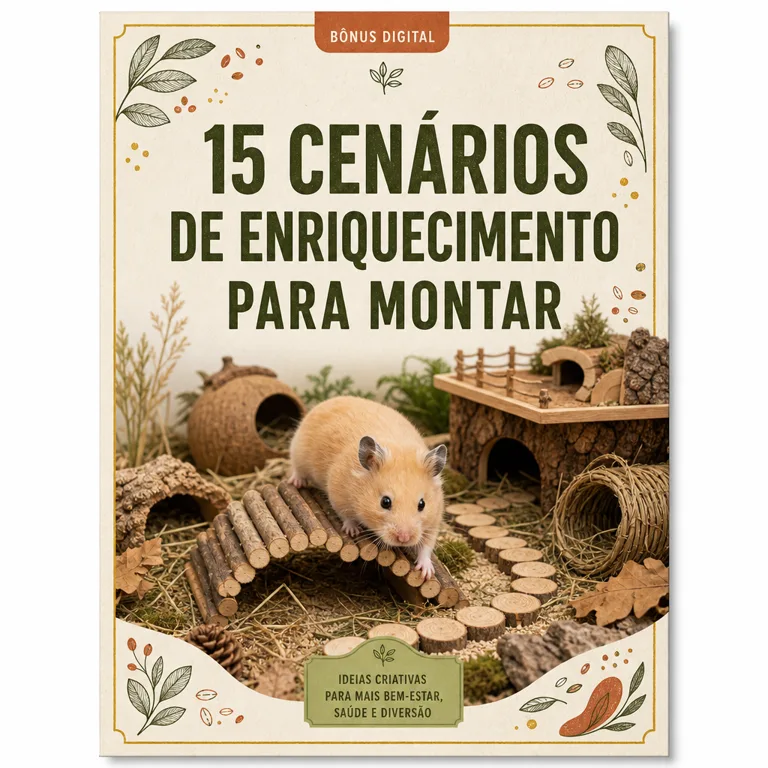 Capa do bônus 15 Cenários de Enriquecimento para Montar